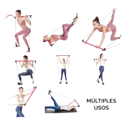 Barra pilates multifuncional